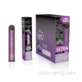 Grosir vapus sekali pakai asap ultra 2500 puff vape